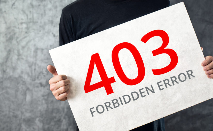 403 Access denied «Error Nightmare»